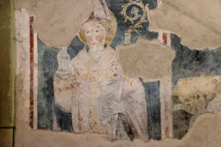 Affresco - Parrocchiale di San Lorenzo a Mandello Vitta