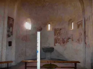 Affreschi - Battistero di San Giovanni Battista a Biella