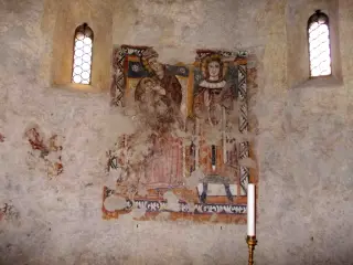 Affreschi - Battistero di San Giovanni Battista a Biella