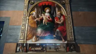 Madonna col Bambino - Chiesa di San Giacomo a BiellaFrazione Piazzo