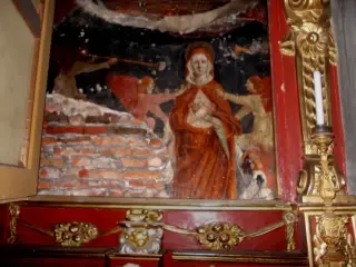 Affresco - Chiesa di San Giacomo a BiellaFrazione Piazzo