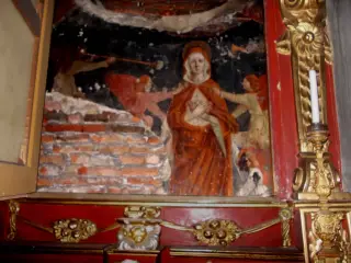 Affresco - Chiesa di San Giacomo a BiellaFrazione Piazzo