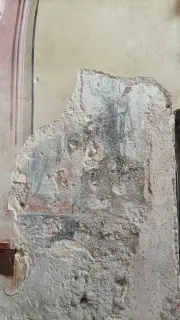Tracce di affresco - Chiesa di Santa Maria Maggiore a Candelo