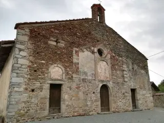 Facciata - Pieve o Chiesa Cimiteriale di Santa Maria Assunta a Netro