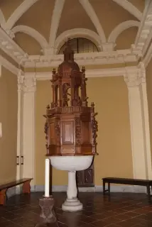 Fonte Battesimale - Parrocchiale dei Santi Quirico e Giulitta a TriveroFrazione Gioia