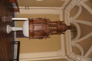 Fonte Battesimale - Parrocchiale dei Santi Quirico e Giulitta a TriveroFrazione Gioia