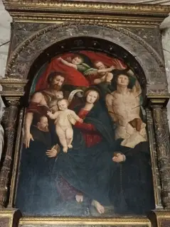 Madonna col Bambino - Parrocchiale dell' Assunta a Crevacuore