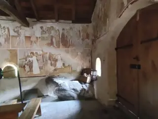 Affreschi - Chiesa o Cappella di San Sebastiano a Postua