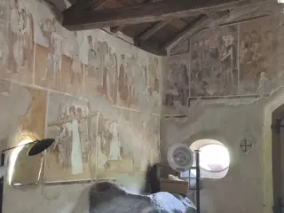 Affreschi - Chiesa o Cappella di San Sebastiano a Postua
