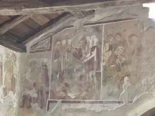 Affreschi - Chiesa o Cappella di San Sebastiano a Postua