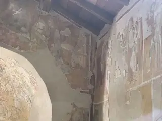 Affreschi - Chiesa o Cappella di San Sebastiano a Postua
