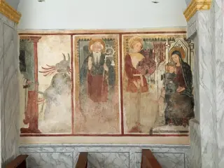 Santi e Madonna del Latte - Oratorio o Chiesa dei Santi Sebastiano e Fabiano a LessonaFrazione Castello