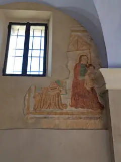 Affresco - Rettoria di San Gaudenzio a LessonaFrazione Principe