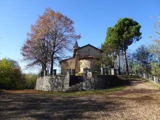 Vista Absidale - Oratorio di San Rocco a Mezzana MortigliengoFrazione Montaldo