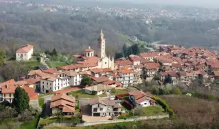 Vista - Collegiata o Parrocchiale dell' Annunziata a Masserano