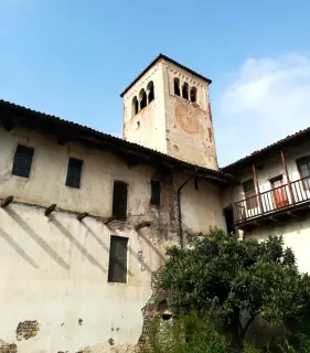 Campanile - Chiesa di S. Pietro e Paolo/S. Tommaso/S.pietro alla Garella a Castelletto CervoFrazione Bozzo