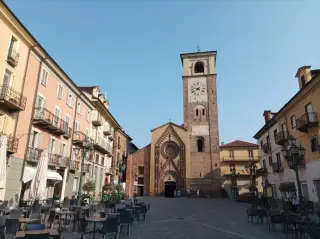 Facciata e Campanile - Duomo di Santa Maria Assunta a Chivasso