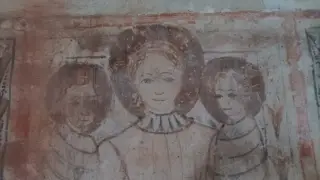 Santa Liberata e i Santi Gervasio e Protasio dettaglio - Chiesa di San Sebastiano a Fontanetto Po