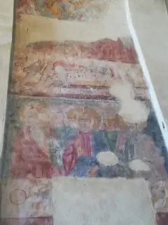 Affreschi - Chiesa di San Michele in Insula a Trino
