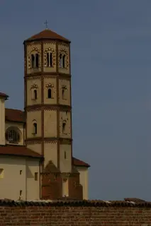 Campanile - Abbazia di Santa Maria a TrinoFrazione Lucedio