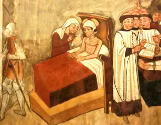 Affreschi - Chiesa di San Fiorenzo a Bastia Mondovì