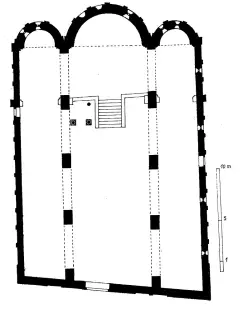 Pianta Basilica - Basilica di San Michele a Oleggio