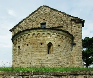 Abside - Cappella di San Sebastiano a Bergolo