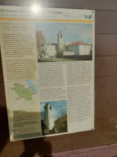 Pannello illustrativo - Parrocchiale di San Martino a Oleggio Castello