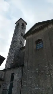 Campanile - Parrocchiale di Maria Vergine Assunta a MeinaFrazione Ghevio