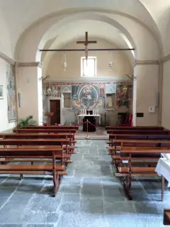 Affreschi absidali - Chiesa di San Michele a Massino Visconti