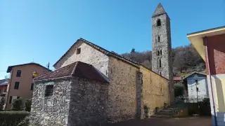 Abside e campanile - Chiesa di San Michele a Massino Visconti