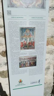 Pannello illustrativo - Chiesa di San Michele a Massino Visconti