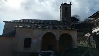 Vista - Chiesa o Santuario di San Filippo e Giacomo o della Madonna delle Grazie a StresaFrazione Levo