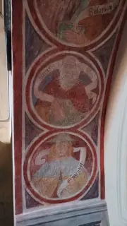 Affreschi - Chiesa o Santuario di San Filippo e Giacomo o della Madonna delle Grazie a StresaFrazione Levo