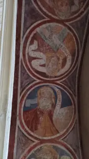 Affreschi - Chiesa o Santuario di San Filippo e Giacomo o della Madonna delle Grazie a StresaFrazione Levo