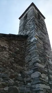 Campanile - Chiesa o Santuario di San Filippo e Giacomo o della Madonna delle Grazie a StresaFrazione Levo