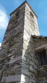 Campanile - Chiesa o Santuario di San Filippo e Giacomo o della Madonna delle Grazie a StresaFrazione Levo