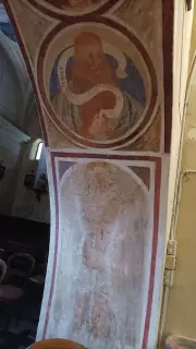 Affreschi - Chiesa o Santuario di San Filippo e Giacomo o della Madonna delle Grazie a StresaFrazione Levo