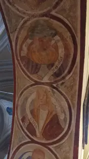 Affreschi - Chiesa o Santuario di San Filippo e Giacomo o della Madonna delle Grazie a StresaFrazione Levo