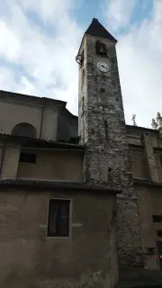 Campanile - Chiesa dei Santi Giovanni e Giorgio a LesaFrazione Villa Lesa