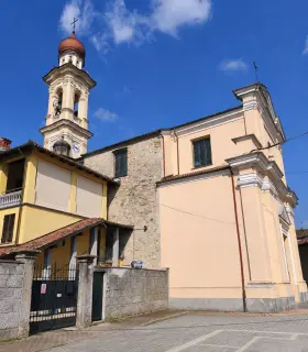 Fianco e campanile - Parrocchiale di San Vittore a Borghetto di Borbera
