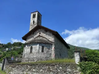 Abside - Chiesa di San Sebastiano a Lesa