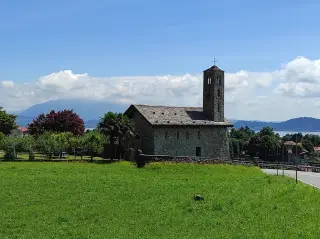 Vista - Chiesa di San Sebastiano a Lesa
