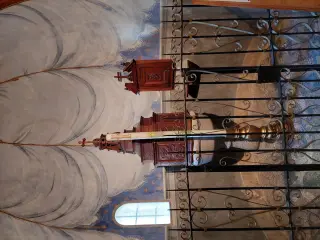 Battistero nell'ex abside - Chiesa di San Vittore a StresaFrazione Isola dei Pescatori