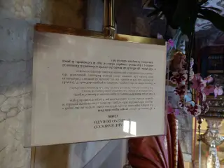 Pannello illustrativo - Chiesa di San Vittore a StresaFrazione Isola dei Pescatori