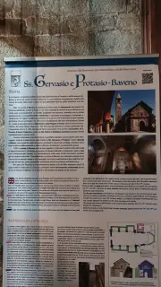 Pannello illustrativo - Parrocchiale dei Santi Gervaso e Protaso a Baveno