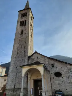 Facciata - Collegiata o Chiesa di Sant'Ambrogio a Omegna