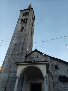 Facciata - Collegiata o Chiesa di Sant'Ambrogio a Omegna