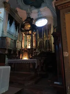 Inteno - organo e cborio - Collegiata o Chiesa di Sant'Ambrogio a Omegna