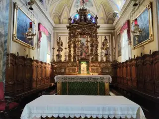 Interno Altare - Parrocchiale di San Giacomo a ValstronaFrazione Luzzogno